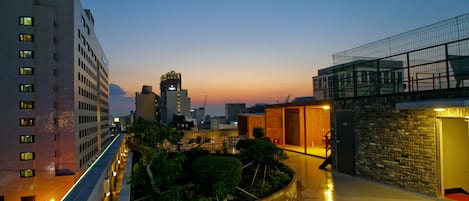 Uitzicht vanuit accommodatie