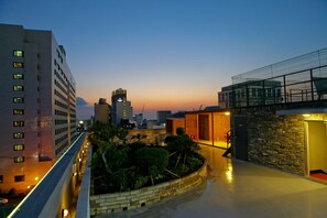 Pemandangan dari properti