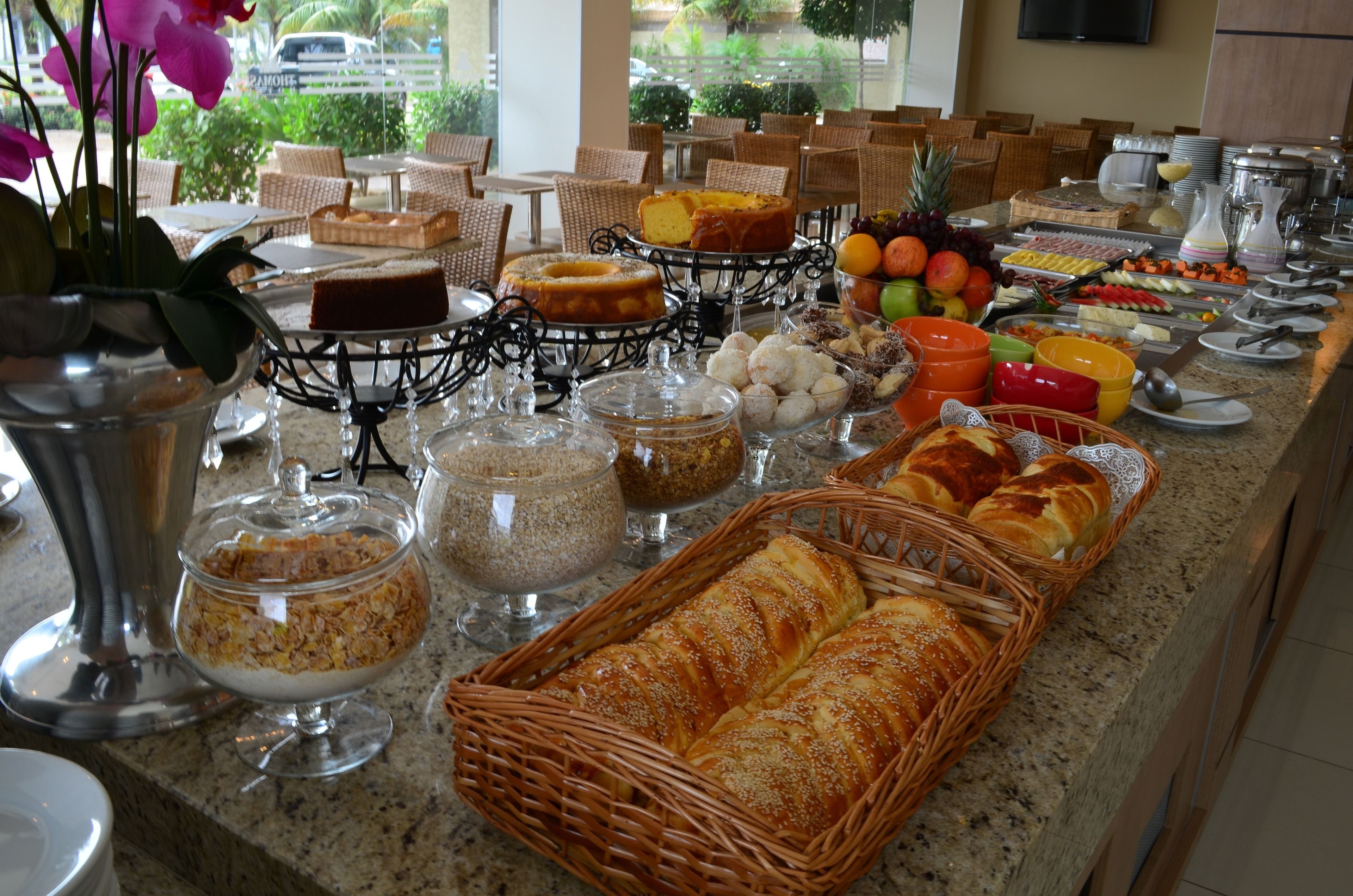 Tägliches Frühstücksbuffet (40 BRL pro Person)