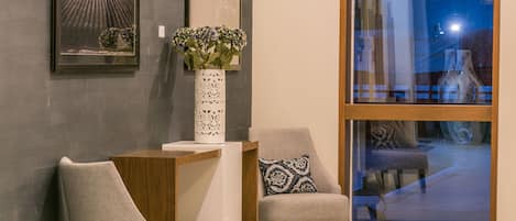 Sitzecke in der Lobby