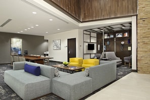 Sala de estar en el lobby