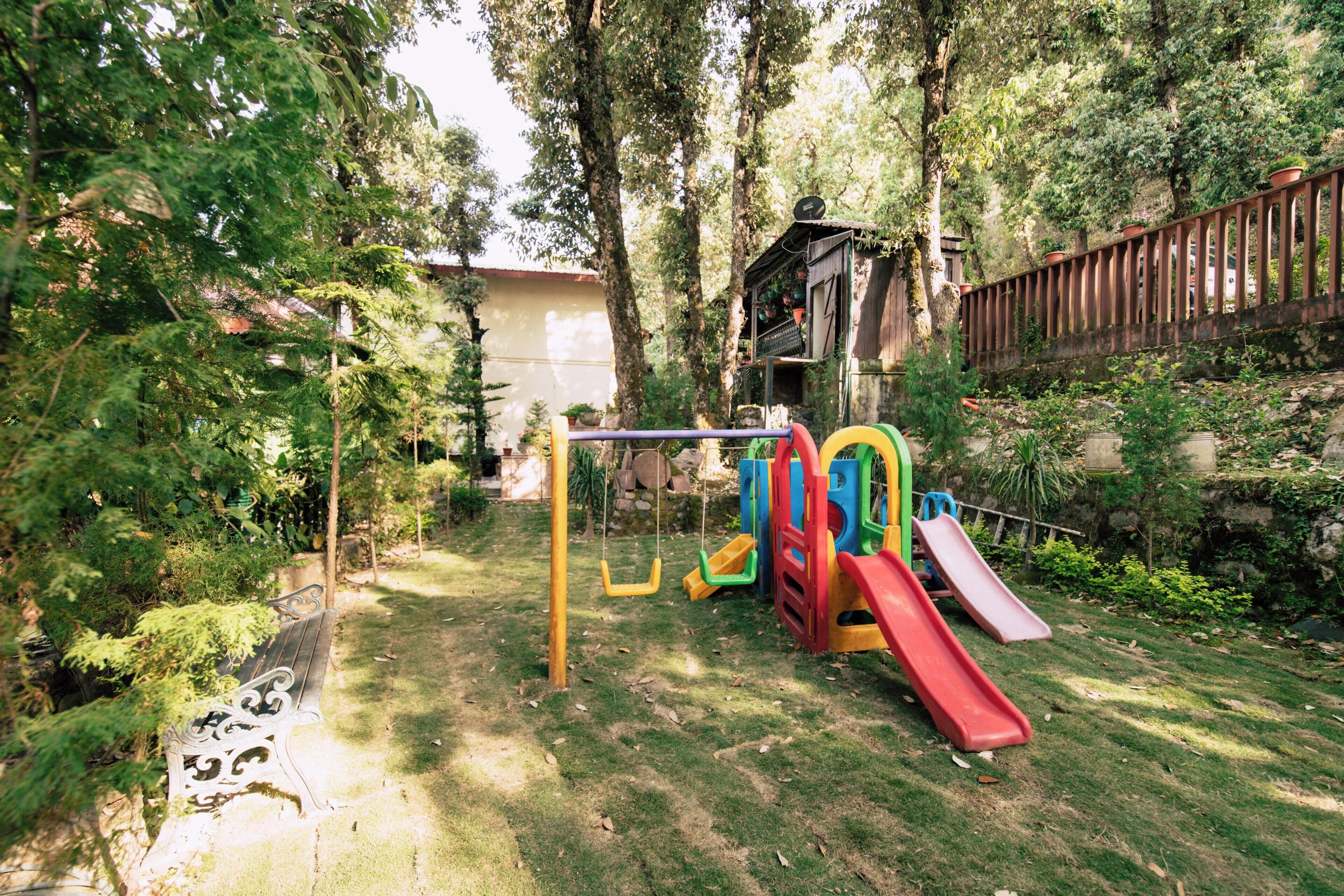 Área de juegos infantiles al aire libre