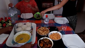 Daily local cuisine breakfast (USD 4 per person)