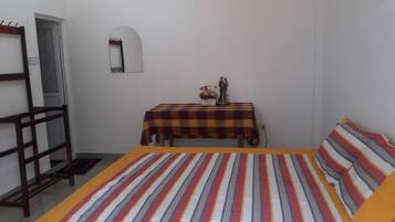 Premium bedding, desk, iron/ironing board, cots/infant beds