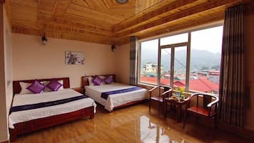 Kamar Double atau Twin Kota ( VIP ) | Meja kerja, Wi-Fi gratis, dan seprai linen