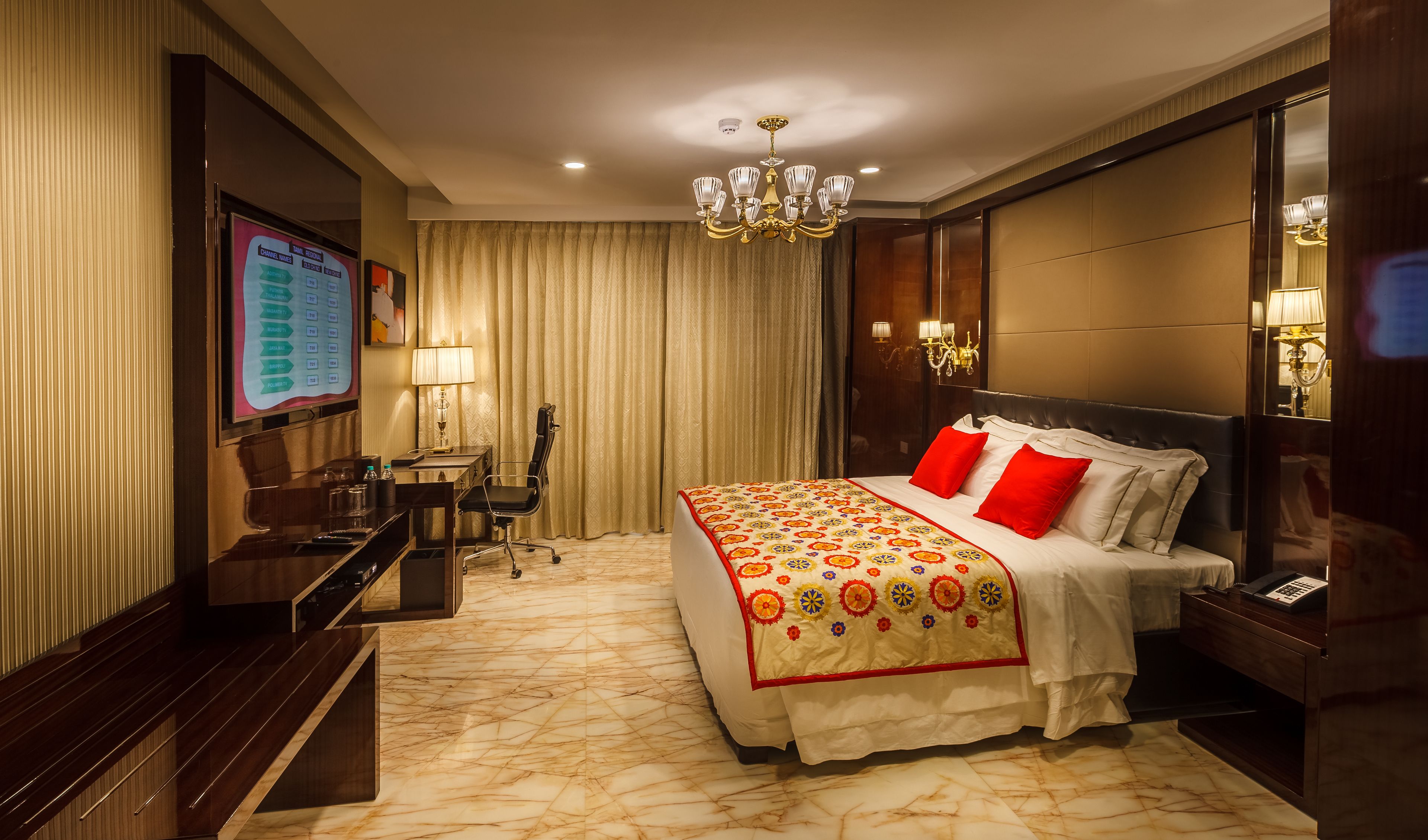 in-room safe, desk, blackout curtains, soundproofing