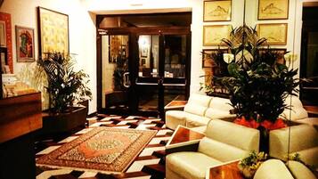 Zona de estar del vestíbulo