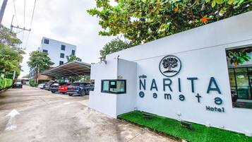 Fassade der Unterkunft