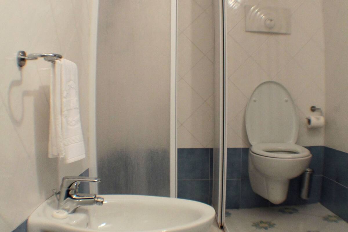 Comfort Single Room | Bathroom | Shower, free toiletries, hair dryer, bidet