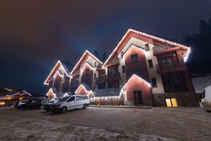 Front of property – evening/night