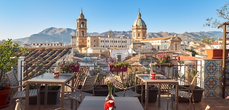 Terraza o patio. La Terrazza Sul Centro