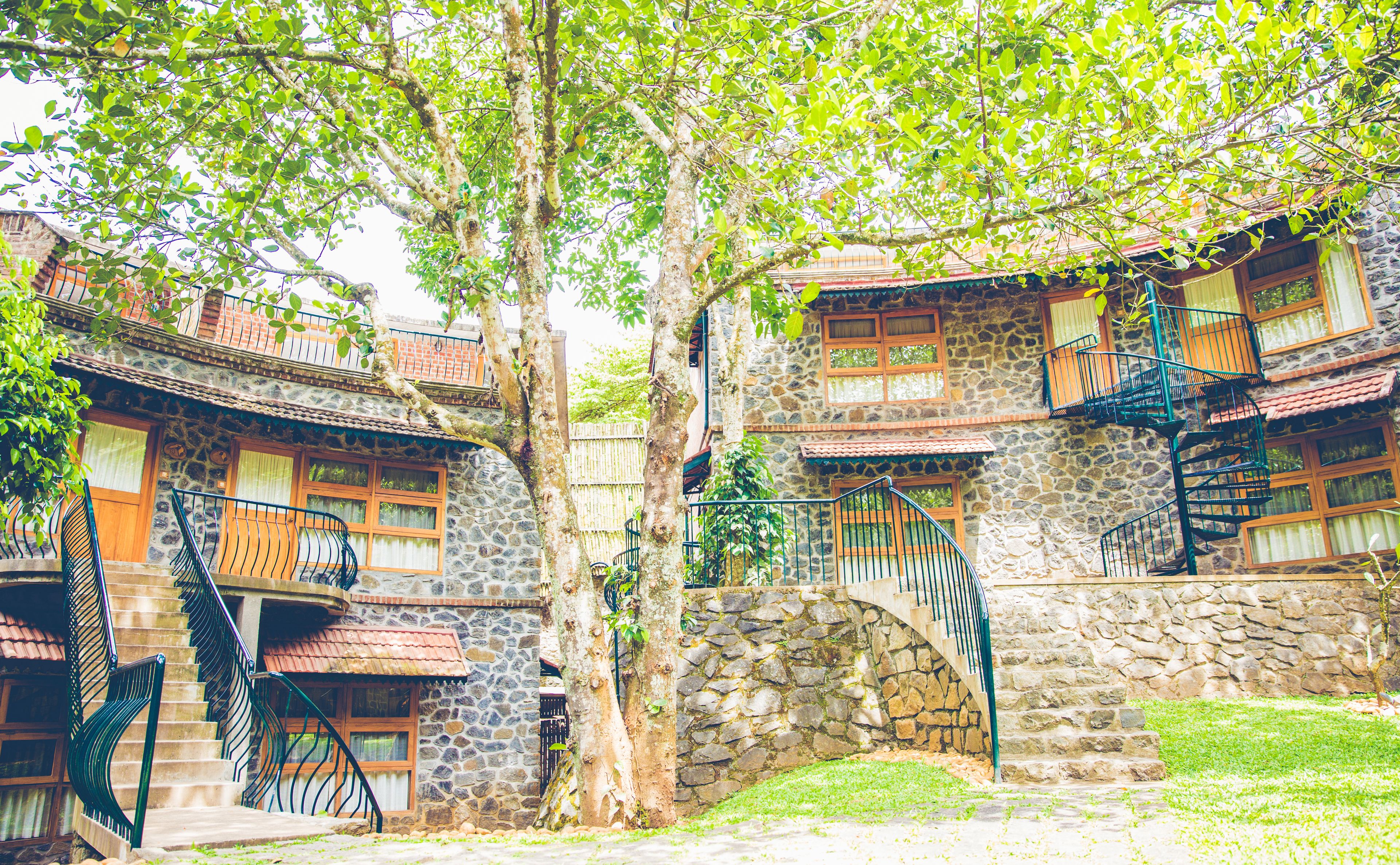 Uitzicht vanuit accommodatie