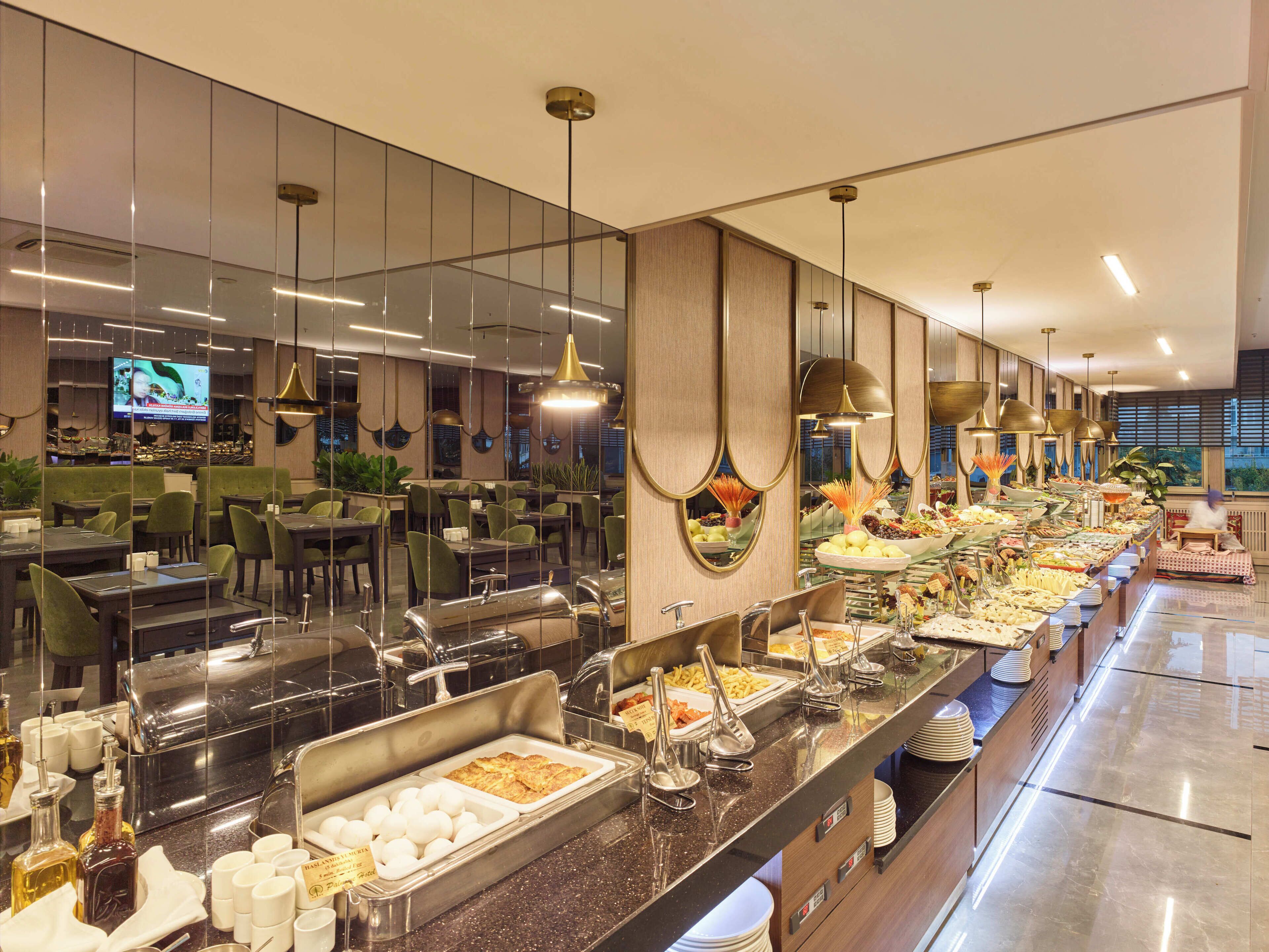 Breakfast, lunch, dinner served; international cuisine 