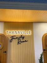 Family House | Desk, blackout drapes, free WiFi