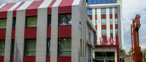 Fassade der Unterkunft