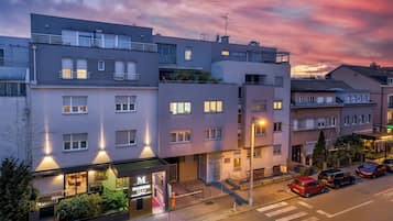 Front of property - evening/night