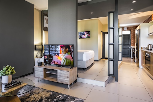 Appartamento Signature, 1 camera da letto, non fumatori, cucina | Cucina privata | Frigorifero, microonde, forno, piano cottura