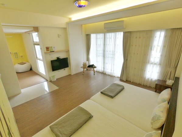 객실에서 보이는 전망