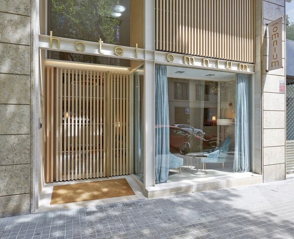 Voorkant van accommodatie