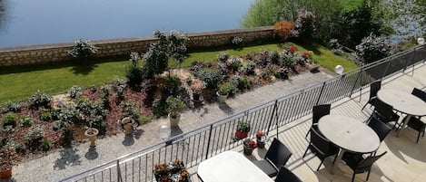 Uitzicht vanuit accommodatie