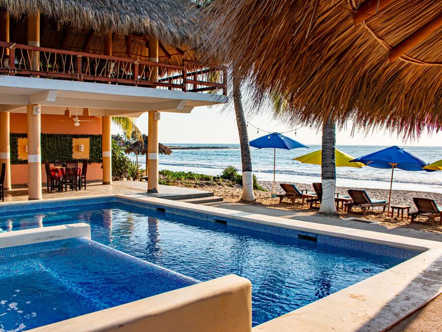 Vista des de l'allotjament