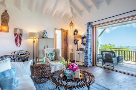 Villa (Jacuzzi) | Premium bedding, minibar, in-room safe, individually decorated. GYP SEA Saint Barth