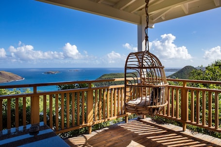 Bungalow (Tropics) | Balcony view. GYP SEA Saint Barth