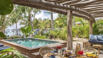 Bohemian Blue Beach House - Saint Jean | Terrasse/patio