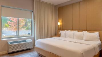 1 habitación y ropa de cama de alta calidad