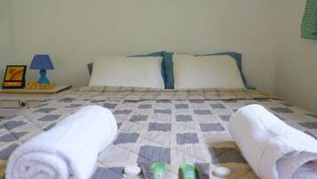 Free toiletries, towels