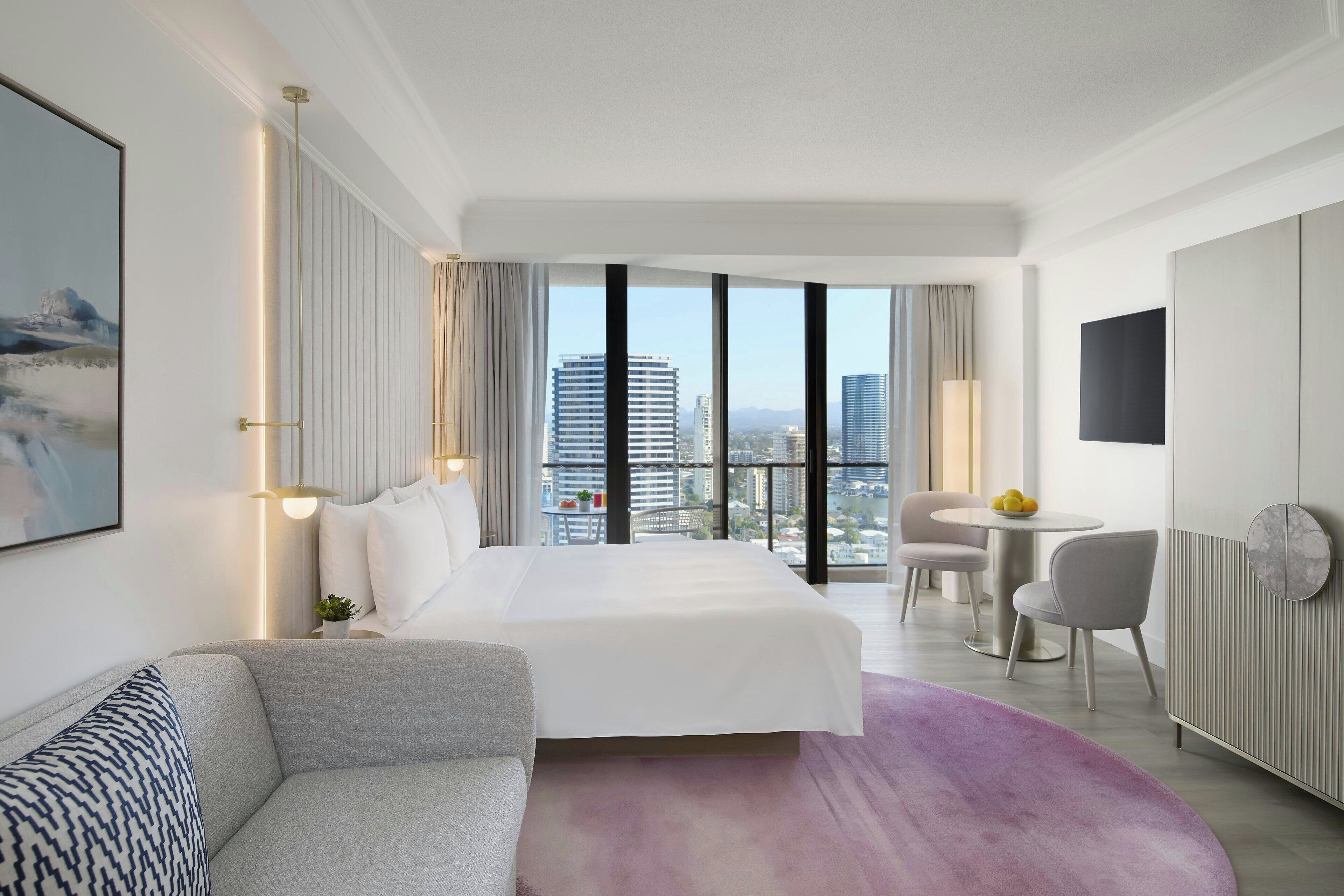 In-room safe, desk, laptop workspace, iron/ironing board