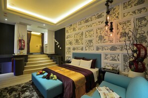 Duntäcken, minibar, mörkläggningsgardiner och ljudisolering