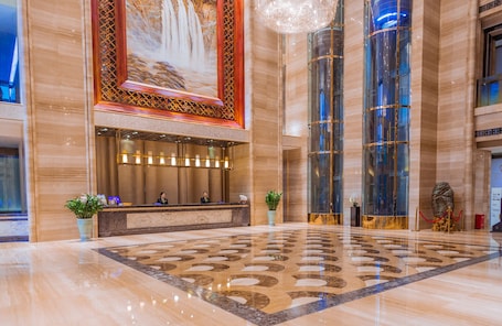 Lobby. YM Gold Olives Harmony International Hotel
