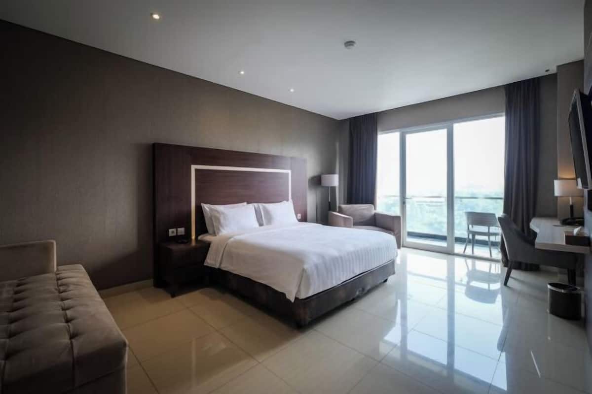 1 habitación y ropa de cama de alta calidad