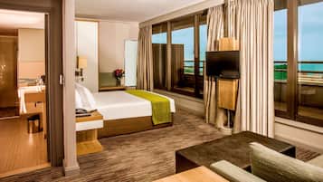 Minibar, in-room safe, desk, blackout curtains