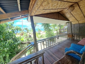 Terrace/patio - Patrick's on the Beach (General Luna)