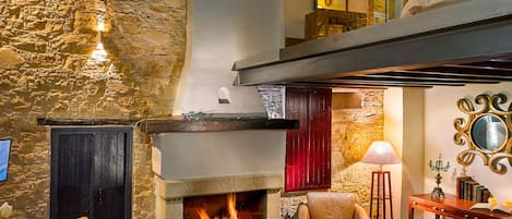 Suite Exclusive, cheminée (Palati)