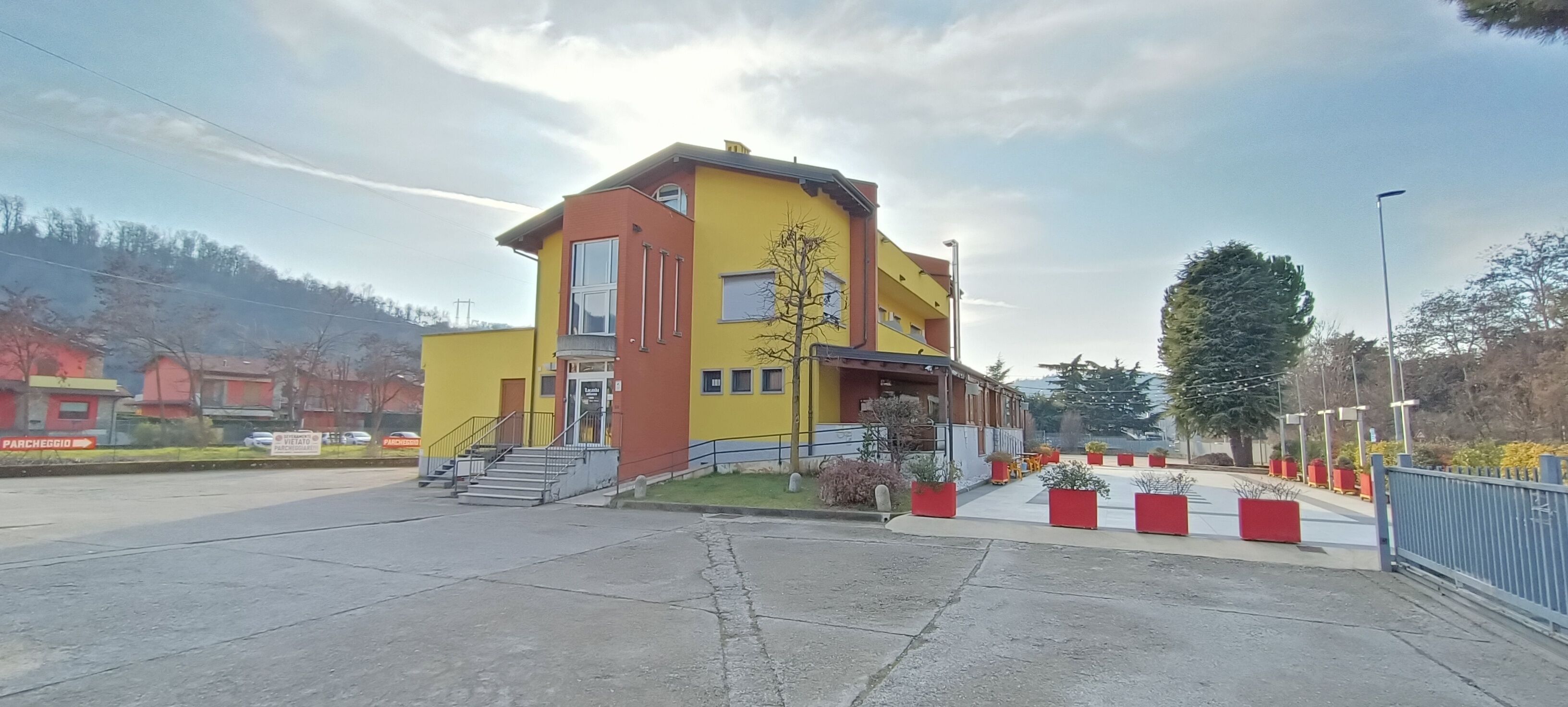 Fassade der Unterkunft