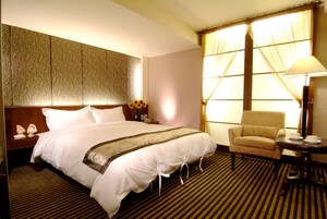 Habitación doble superior | Escritorio, tabla de planchar con plancha, wifi gratis