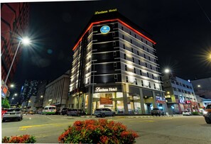 Majoituspaikan julkisivu