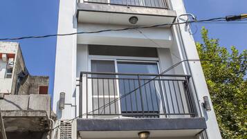 Majoituspaikan julkisivu