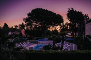 Front of property – evening/night