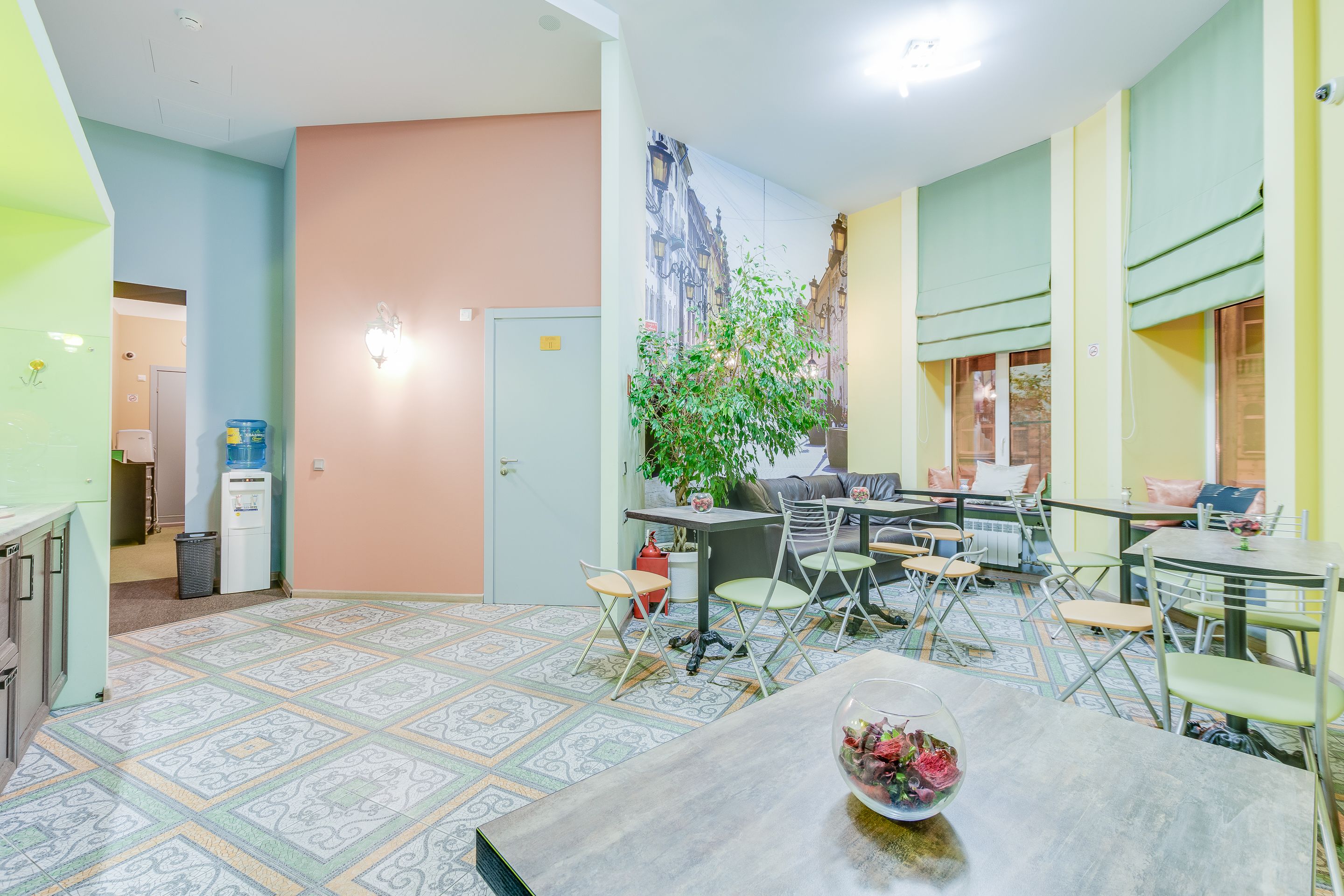 Yksityiskohta sisätiloista