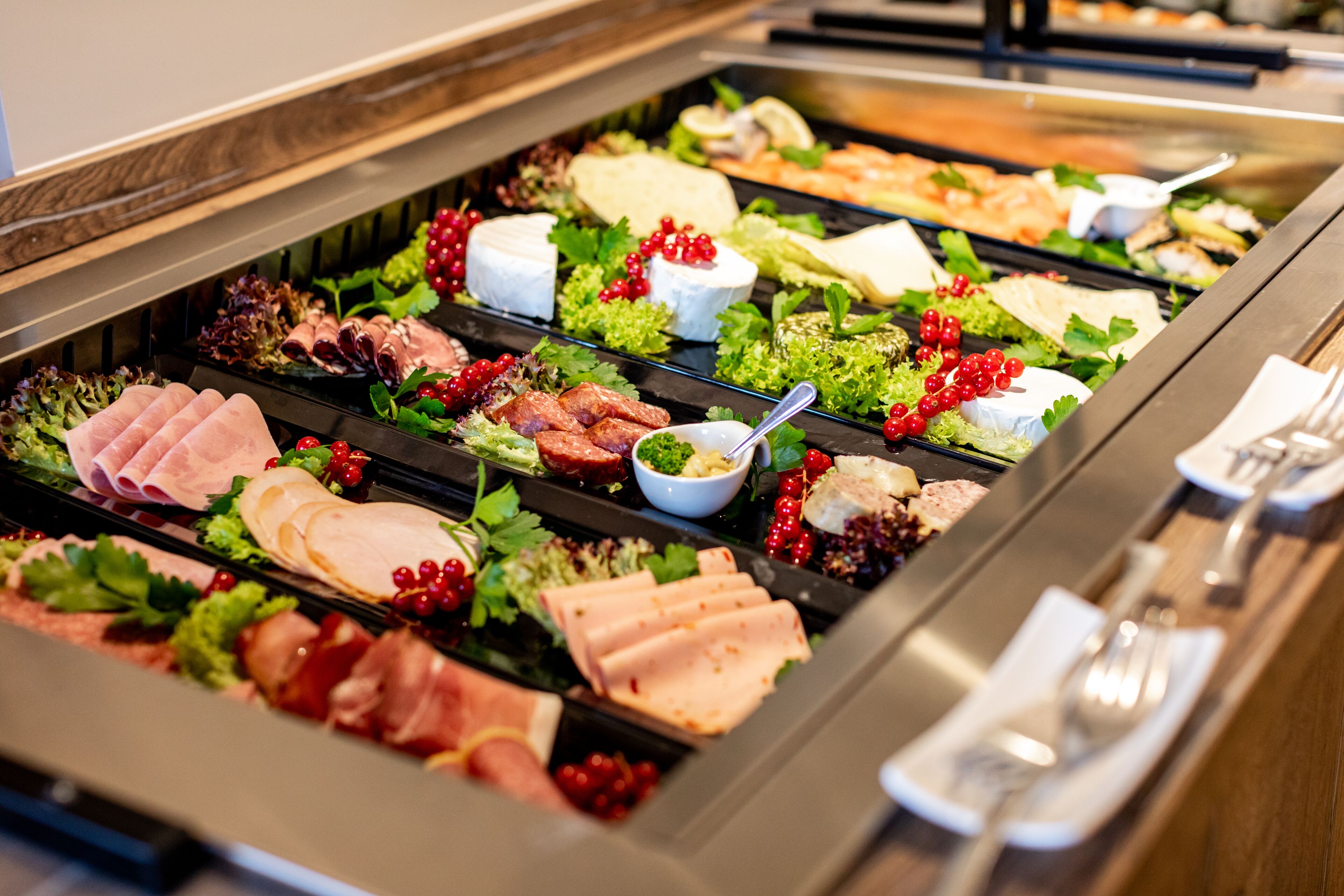 daily buffet breakfast (eur 12 per person)