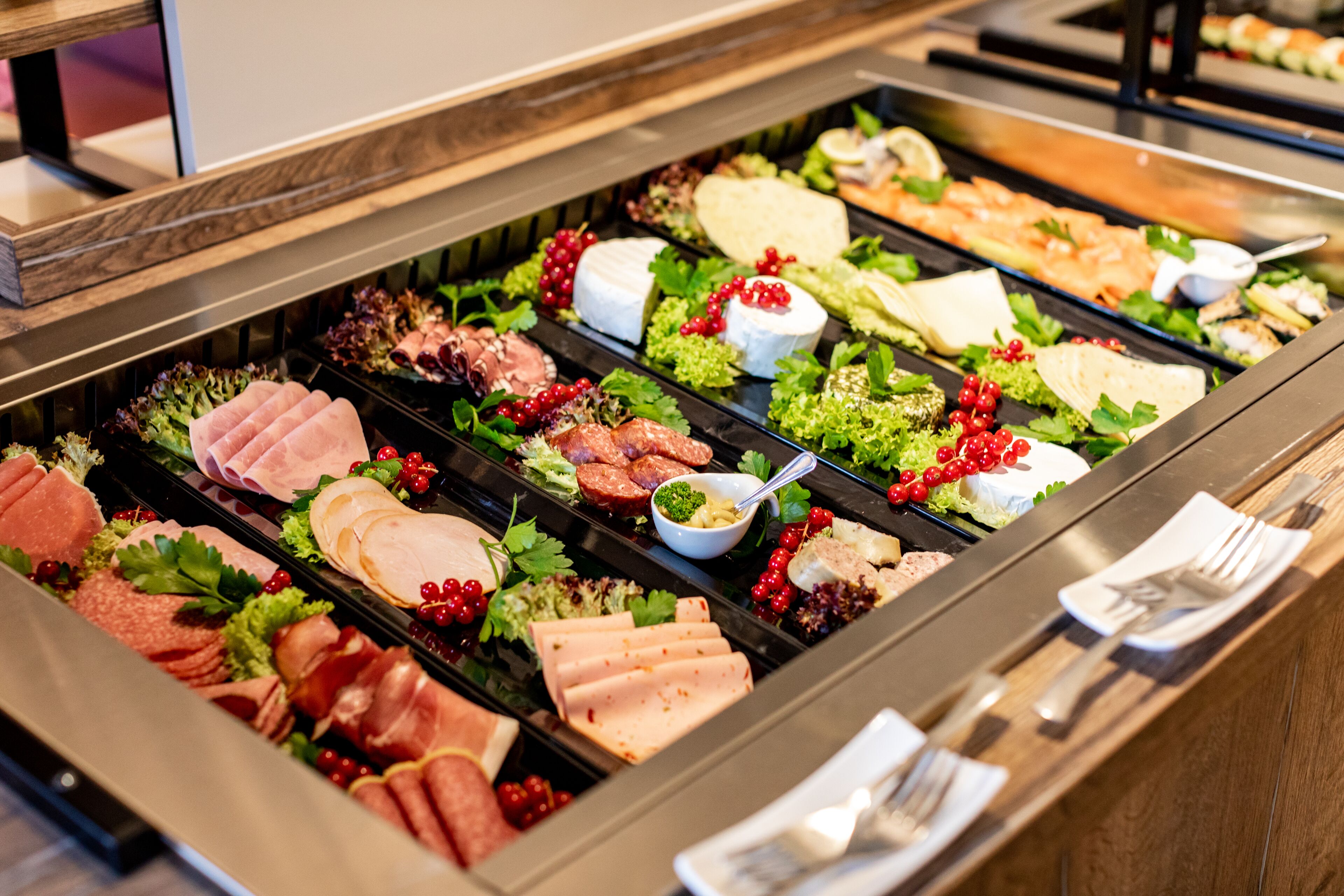 daily buffet breakfast (eur 12 per person)