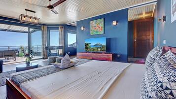 1 chambre, surmatelas, minibar, coffres-forts dans les chambres