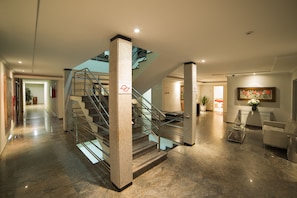 Interior entrance