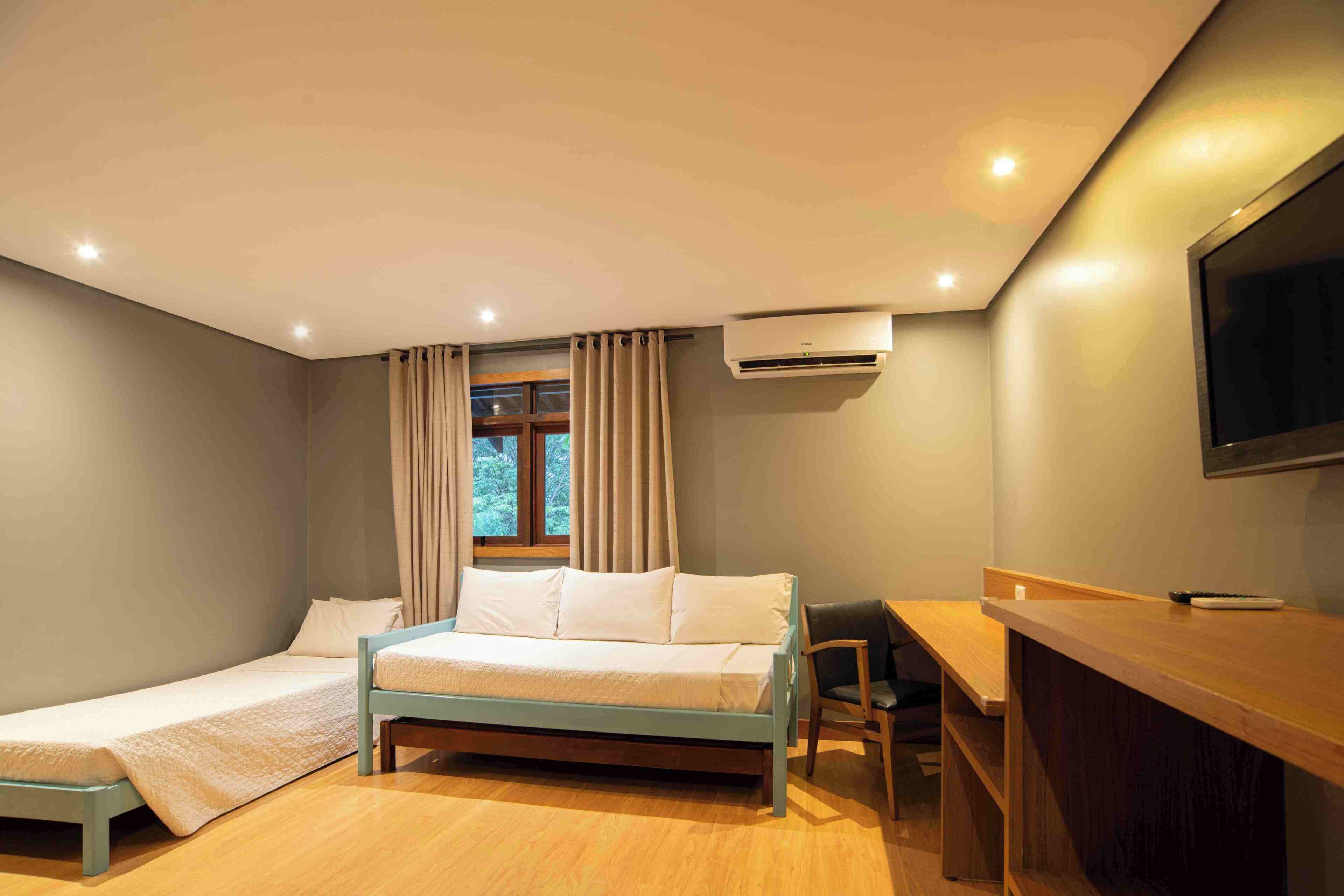 Minibar, in-room safe, desk, blackout curtains