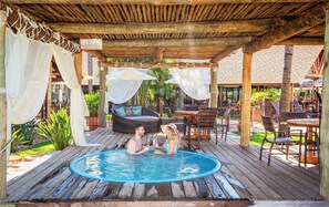 Outdoor spa tub - Zagaia Eco Resort (Bonito)