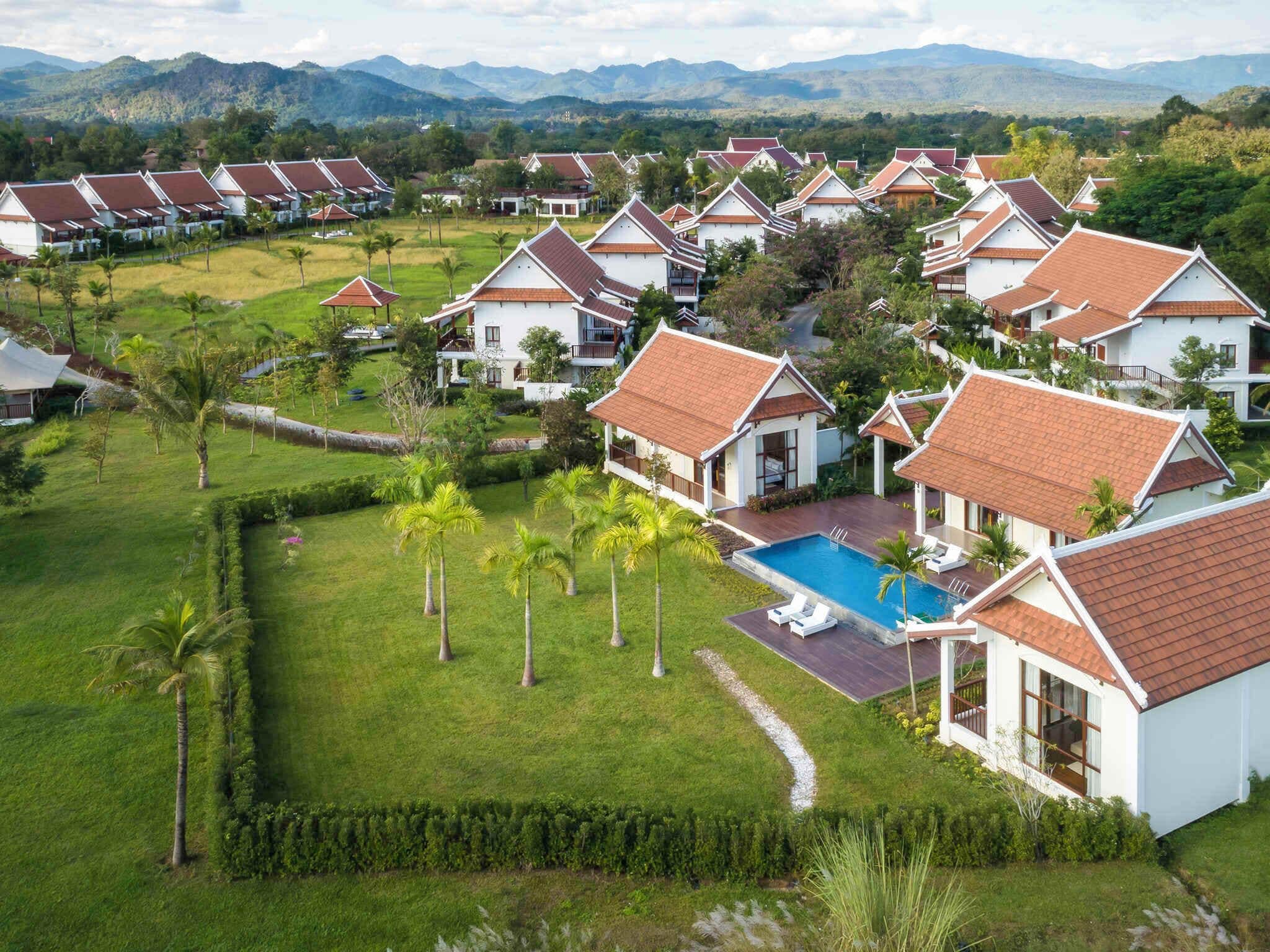 Villa, 2 chambres, piscine privée (Private Garden) | Vue sur la cour